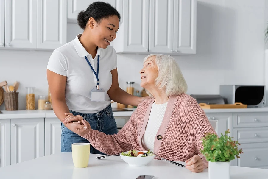 Our staff giveing care